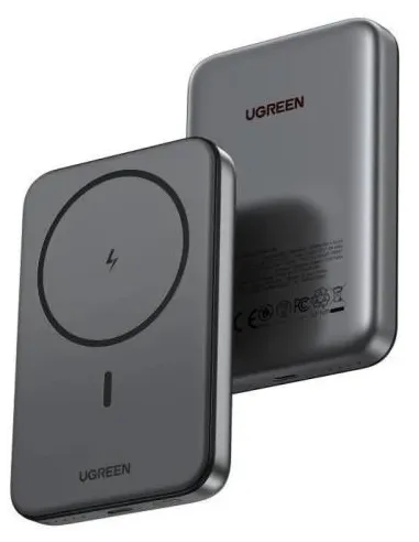 Ugreen Nexode Gres PowerBank Inalámbrico Magnético 10000mAh con Carga Rápida USB C 20W PD QC 3.0