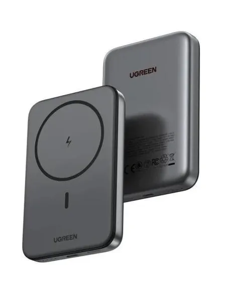 Ugreen Nexode Gres PowerBank Inalámbrico Magnético 10000mAh con Carga Rápida USB C 20W PD QC 3.0