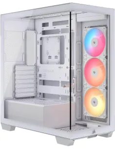 Corsair 3500X RS-R ARGB Blanca Semitorre ATX de Conexión Inversa con 3 Ventiladores Vidrio Templado-1402709