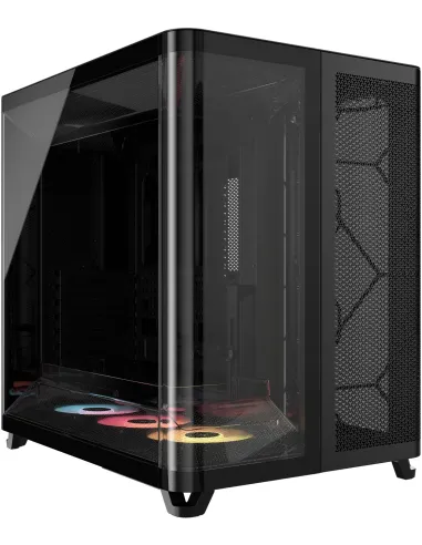 Corsair AIR 5400 RS-R ARGB Negra Cristal Curvo Triple Cámara