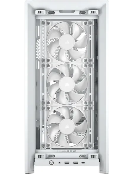 Torre Corsair Frame 4000D Airflow Blanca