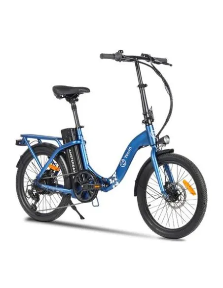 Youin Amsterdam IV Bicicleta Eléctrica Plegable con hasta 45Km de Autonomía