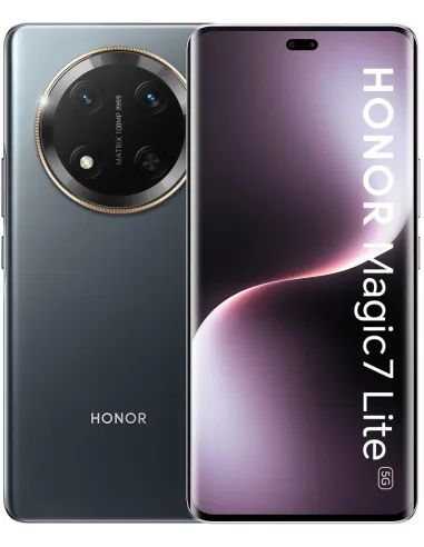 Honor Magic7 Lite 5G 8/512GB Negro con Pantalla AMOLED 120Hz 6.78" 6600mAh