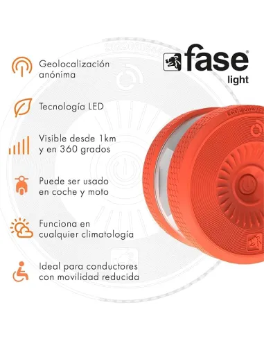 Baliza emergencia Thulos FaseLight V16 Homologada