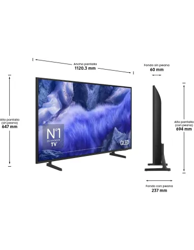 Televisor Samsung TV 50" QLED QE1F 4K Vision AI Smart 2025