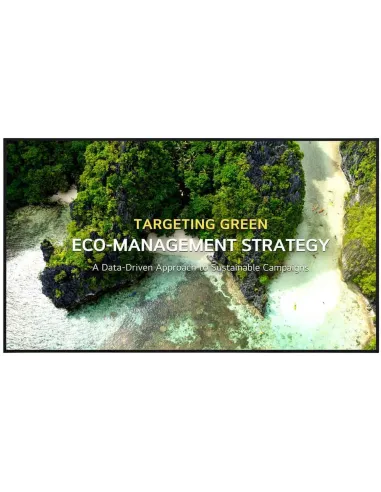 LG 43UL3Q-E Pantalla de Señalización 43" con visibilidad 4K, control inteligente y sostenibilidad para Entornos Corporativos