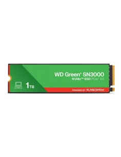 WD Green SN3000 1TB Disco SSD 5000MB/s NVMe PCIe 4.0 M.2 Gen4 QLC 3D NAND