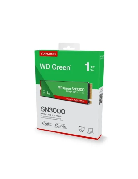 Disco Duro SSD Western Digital Green SN3000 1TB WDS100T4G1E