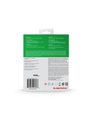Disco Duro SSD Western Digital Green SN3000 1TB WDS100T4G1E