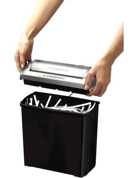 Destructora de papel Fellowes TRITO 2 Negra