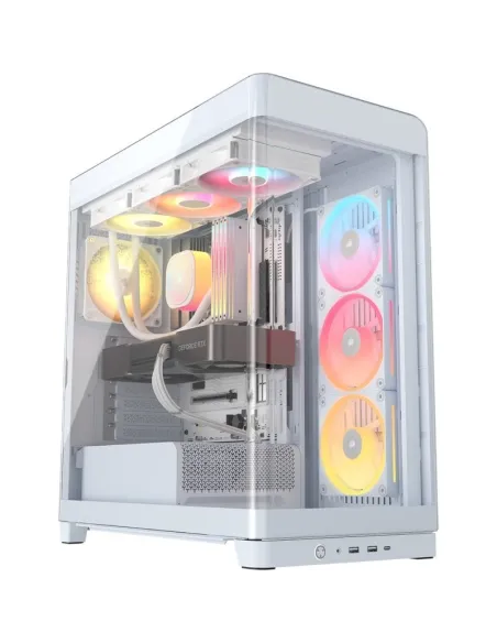 Torre Corsair 4500X LX-R RGB Blanca