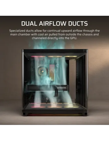 Torre Corsair AIR 5400 RS-R ARGB Negra