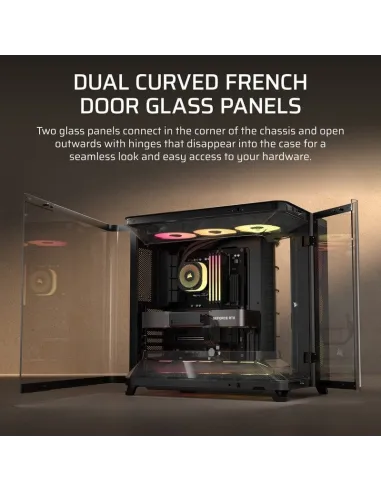 Torre Corsair AIR 5400 RS-R ARGB Negra