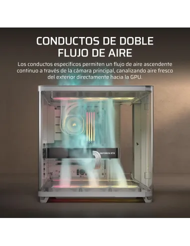 Torre Corsair AIR 5400 RS-R ARGB Blanca