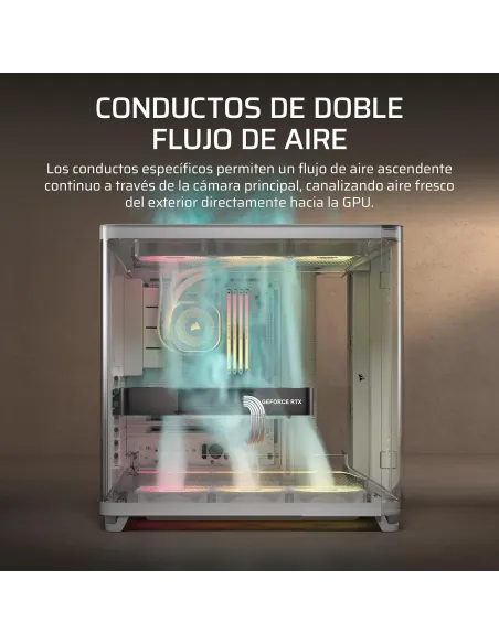 Torre Corsair AIR 5400 RS-R ARGB Blanca