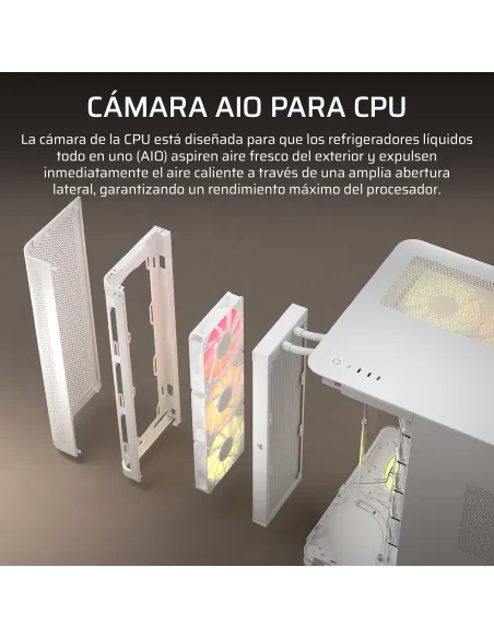 Torre Corsair AIR 5400 RS-R ARGB Blanca