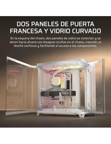 Torre Corsair AIR 5400 RS-R ARGB Blanca