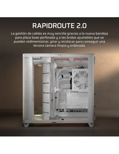 Torre Corsair AIR 5400 RS-R ARGB Blanca