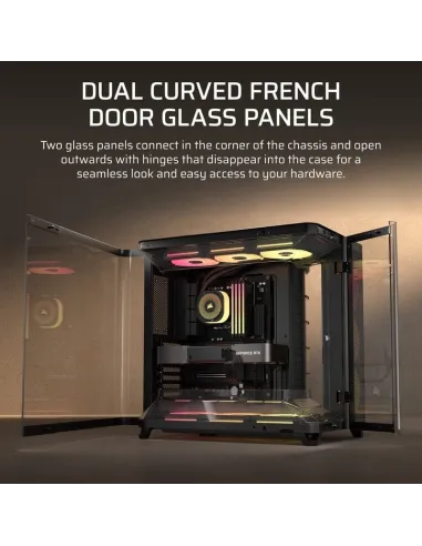 Torre Corsair AIR 5400 RGB LX-R iCUE Link Negro