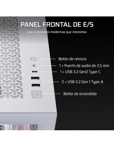 Torre Corsair 3500X RS-R ARGB Blanca