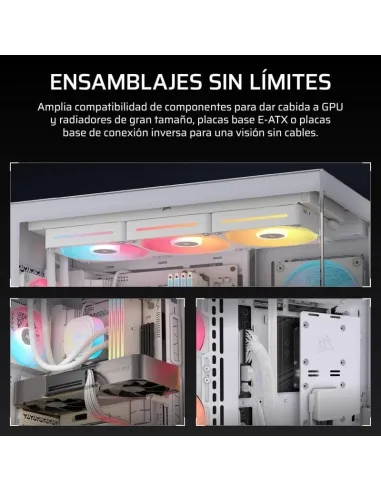 Torre Corsair 3500X LX-R RGB iCUE LINK Blanca