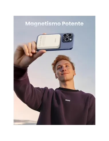 Powerbank Inalámbrico magnético Ugreen Nexode Beis