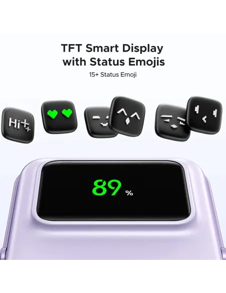 Ugreen 35606 Morado PowerBank MagSafe Inalámbrico Magnético