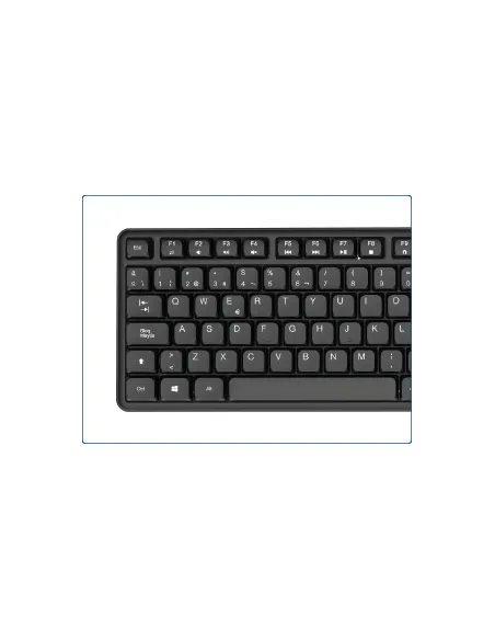 Teclado Silencioso Iggual CK-SILENT-105T