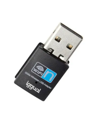 iggual IGG320488 Adaptador USB Wifi 300 Mbps 2.4GHz