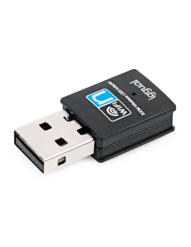 Adaptador USB Wi-Fi 300 Mbps iggual IGG320488
