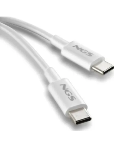 Cable USB NGS Zyro 60W-1 blanco 1M
