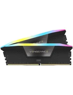 Corsair Vengeance RGB CMH64GX5M2A4800C40 64GB (2x32GB) DDR5 4800MHz CL40 Intel XMP Negro