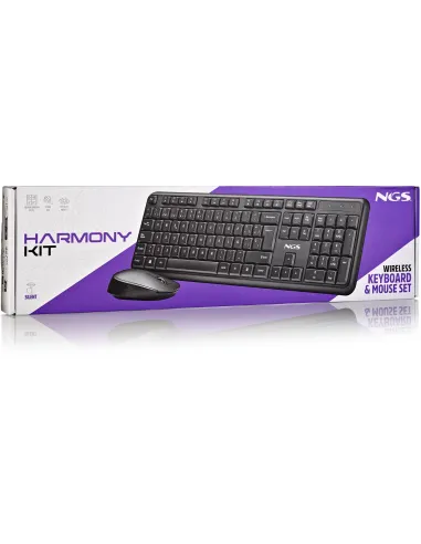 Teclado NGS Harmony Negro