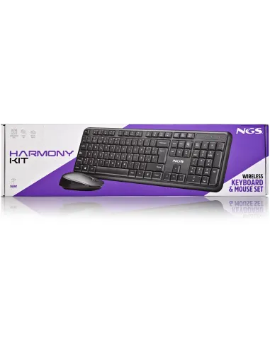 Teclado NGS Harmony Negro