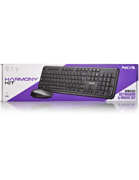 Teclado NGS Harmony Negro