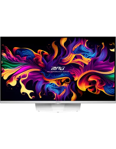 Monitor MSI MPG 321URXW QD-OLED Blanca