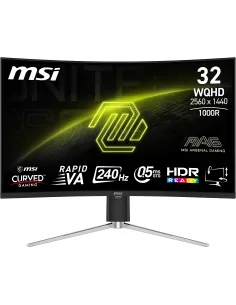 MSI MAG 325CQRXF E2 Negro 31.5" WQHD 240 Hz Rapid VA
