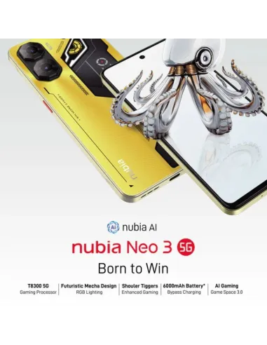 Móvil ZTE Nubia Neo 3 GT 12GB/256GB Amarillo