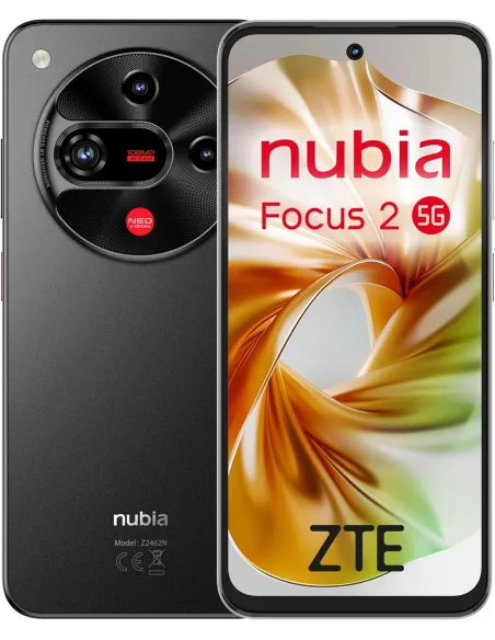 ZTE Nubia Focus 2 8GB/256GB Negro Pantalla 6,7" HD+ 120Hz Android 15
