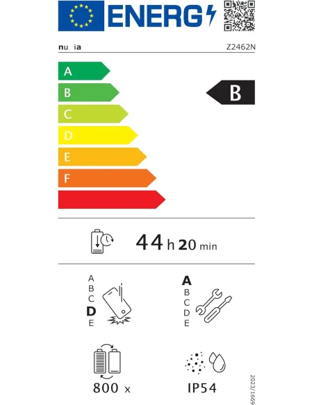 Móvil ZTE Nubia Focus 2 8GB/256GB Negro