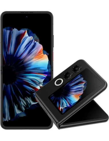 ZTE Nubia Flip 2 5G 8GB-256GB Negro Pantalla FHD+ AMOLED 6,9 120Hz Android 14