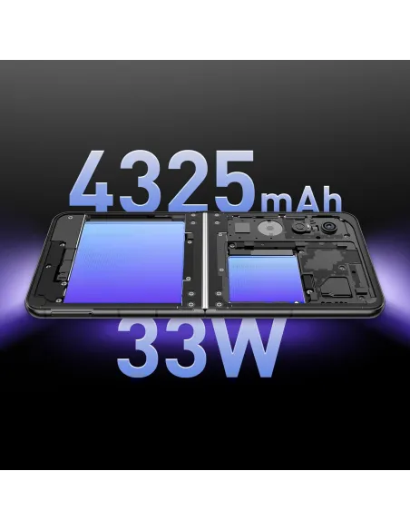 Móvil ZTE Nubia Flip 2 5G 8GB/256GB Negro