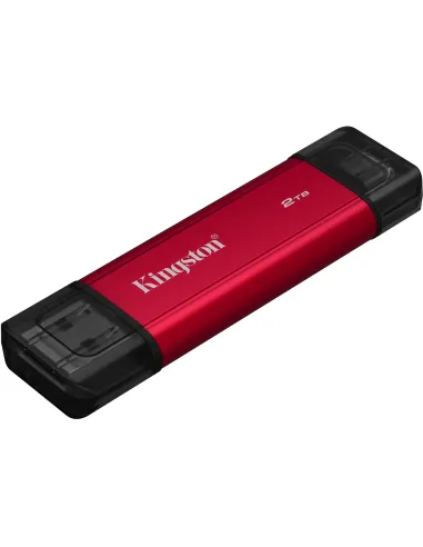 Kingston Technology 2TB Dual Portable SSD Rojo