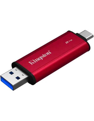 Kingston Technology 2TB Dual Portable SSD Rojo