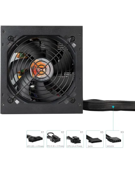 TooQ TQHELIOS-650SP 650W 80 Plus Bronze
