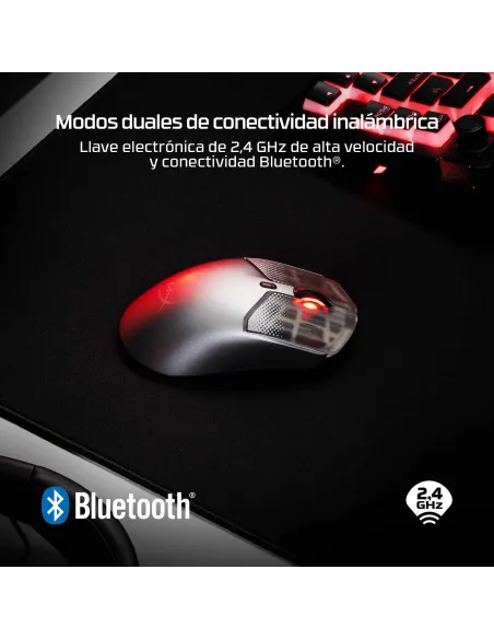 Ratón Gaming Inalámbrico Hyperx Pulsefire Haste 2 S Azul