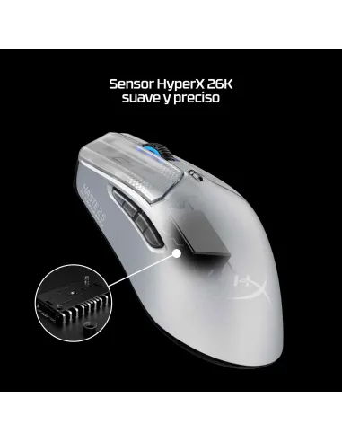 Ratón Gaming Inalámbrico Hyperx Pulsefire Haste 2 S Azul