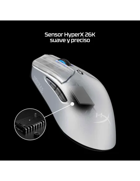 Ratón Gaming Inalámbrico Hyperx Pulsefire Haste 2 S Azul