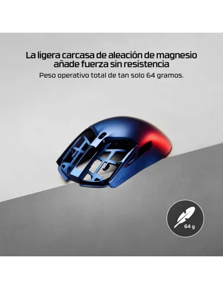 Ratón Gaming Inalámbrico Hyperx Pulsefire Haste 2 S Azul