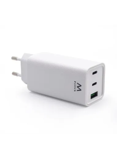 EWENT Cargador carga rapido 65w usb-c y usb-a